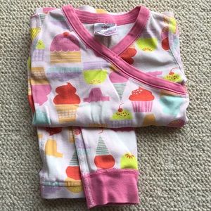 Hanna Andersson Long Ice Cream Print PJs